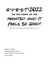 Printable GVEST 2022 Program