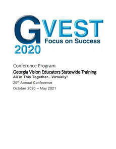 Cover of GVEST 2020 Focus on Success Program