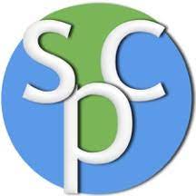 Smokey Powell Center logo with letters SPC